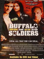 Buffalo Soldiers 2001 Movie Poster 27X40 Used Ed Harris, Anna Paquin, Joaquin Pheonix