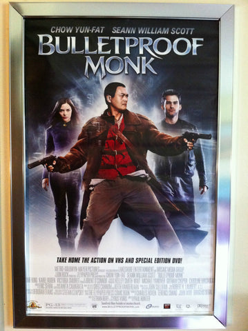 Bulletproof Monk Movie Poster 27x40 Used Chow Yun-Fat, Seann William Scott