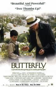 Butterfly Movie Poster 27x40	  Used