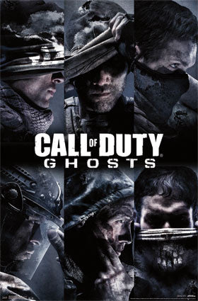 COD Ghosts – Team Game Poster 22x34 RP13032   UPC882663030323 Call of Duty