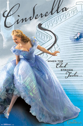 Cinderella - Stairs Movie Poster 22x34 RP13737 UPC882663037377 Disney