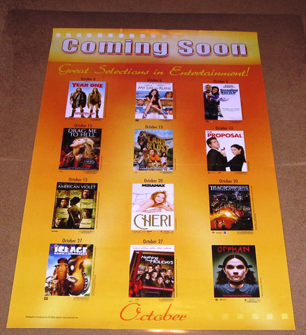 Coming Soon October 2009 24x36 Used