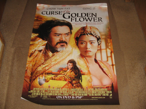 Curse of the Golden Flower 27x40	 Used