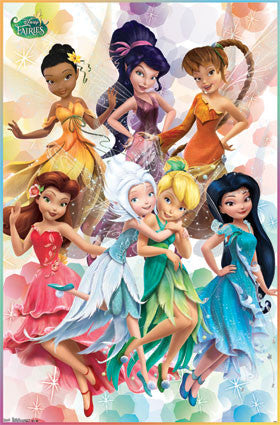 Disney Fairies – Friends Poster 22x34 RP2157 UPC017681021576