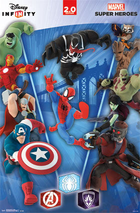 Disney Infinity 2.0 - Collage Movie Poster 22x34 RP13818 UPC882663038183