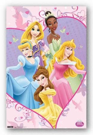 Disney Princess – Ever	Poster 22x34 RP1212 UPC017681012123