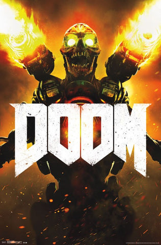 Doom - Revenant Game Poster 22x34 RP14728 UPC882663047284