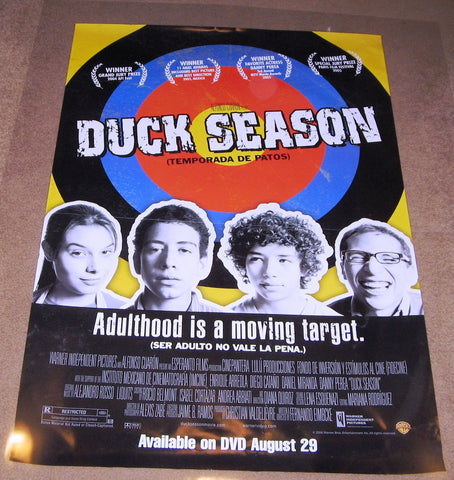 Duck Season Temporada De Patos Movie Poster 27x40 Used