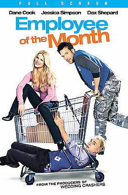Employee Of The Month 2006 Movie DVD Full Screen Used Jessica Simpson UPC031398207146