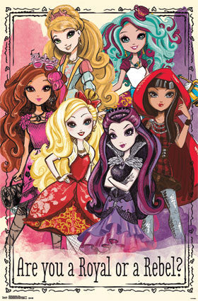 Ever After High - Group Poster 22x34 RP13576 UPC882663035762
