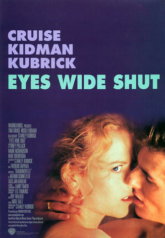 Eyes Wide Shut 1999 Movie Poster 27x40 Used Tom Cruise, Nicole Kidman
