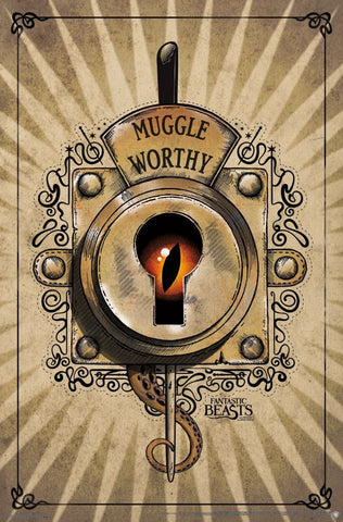 Fantastic Beasts - Muggle Worthy Movie Poster 23x34 RP14871 UPC882663048717