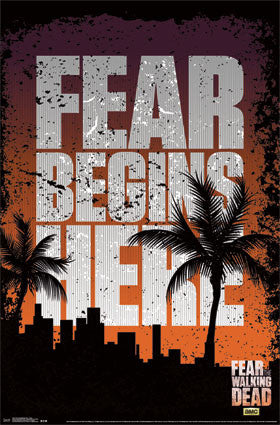 Fear The Walking Dead - Teaser TV Show Poster 22x34 RP14321 UPC882663043217