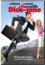 Fun With Dick and Jane Movie Used DVD 2005 Jim Carrey, Tea Leoni, Alec Baldwin UPC043396102309