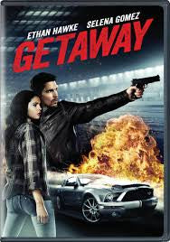 Getaway Movie DVD Used 2013 Ethan Hawke, Selena Gomez UPC883929318667