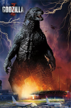 Godzilla – Airport Poster 22x34 RP2446 UPC017681024461