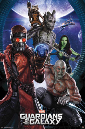 Guardians Of The Galaxy - Group Movie Poster 22x34 RP2229 UPC017681022290