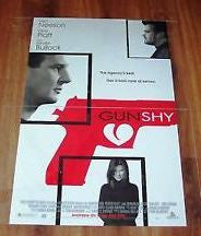 Gun Shy Movie Poster Movie Poster 27x40 Used Liam Neeson, Sandra Bullock, Frank Vincent, Phil Hawn, Hank Stratton, Andrew Lauer, Oliver Platt, Gregg Daniel, Derek Anthony, Michelle Joyner, Dante Henderson, Rich Knight, Jose Zúñiga, Richard Schiff