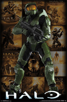 Halo - Key Art Game Poster 22x34 RP13271 UPC882663032716