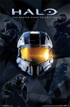 Halo - Master Chief Collection Game Poster 22x34 RP13270 UPC882663037841
