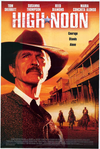 High Noon 2000 TV Movie Poster 27x40 Used