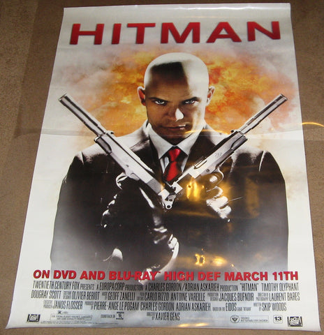 Hitman 2007 Movie Poster 27x40 Used