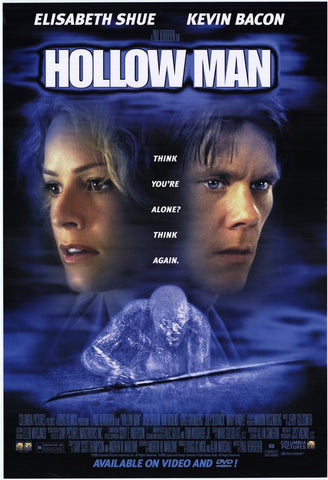Hollow Man 2000 Movie Poster 27x40 Used Kevin Bacon