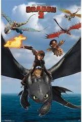 How To Train Your Dragon 2 - Flight Movie Poster 22x34 RP2226 UPC017681022269
