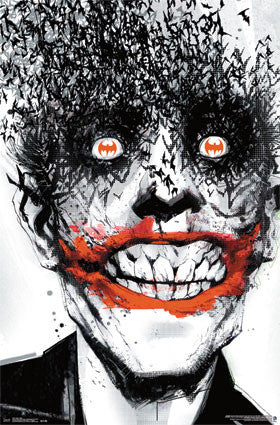 Joker - Bats Movie Poster 22x34 RP13227 UPC882663032273 Batman DC