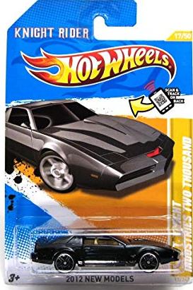 New 2012 Hot Wheels Knight Rider K.I.T.T. Knight Industries Two Thousand Time Movie Car