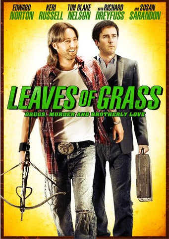 Leaves Of Grass Movie Used DVD 2009 Susan Sarandon, Edward Norton, Richard Dreyfuss UPC687797130297