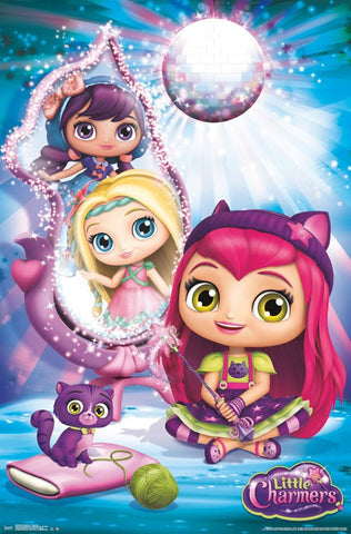 Little Charmers - Party Chat Poster 22x34 RP14450 UPC882663044504