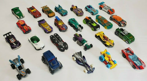 .50 Loose Hot Wheels Matchbox Die Cast Cars Mix of New and Used.