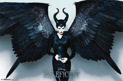 Maleficent - Wings Movie Poster 22x34 RP2337 Disney UPC017681023372