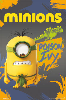Minions - Poison Ivy Movie Poster 22x34 RP13952 UPC882663039524 Despicable Me