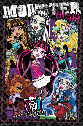 Monster High – Spirit Poster 22x34 RP2267 UPC017681022672