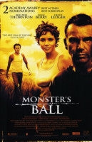 Monsters Ball Movie Poster 27x40	 Used John McConnell, Sean 'P Diddy' Combs, Earl Maddox, Anthony Michael Frederick, Heath Ledger, Marcus Lyle Brown, John Wilmot, Halle Berry, James Haven, Carol Sutton, Peter Boyle, Paul Smith, Mos Def, Billy Bob Thornton