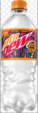 New Mountain Dew Voo Dew 4 2022 Soda Pop 20 Ounce Bottle
