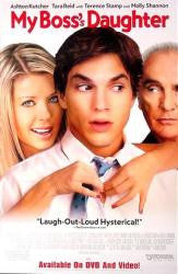 My Boss's Daughter 2003 Movie Poster 27x40 MCP0023 Used Tara Reid, Ashton Kutcher, Carmen Electra,