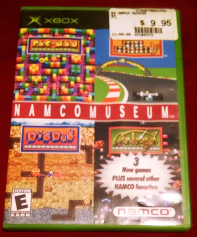 Namco Museum (Microsoft Xbox, 2002) Video Game UPC: 722674021340