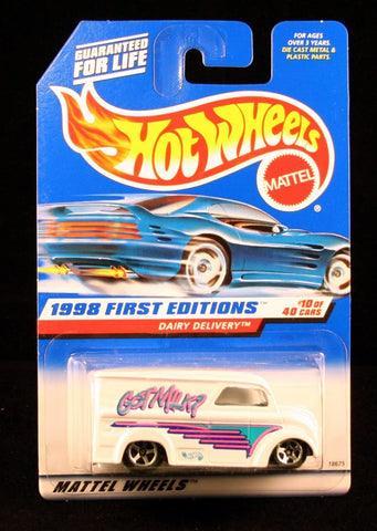New 1998 Hot Wheels Dairy Delivery First Edition