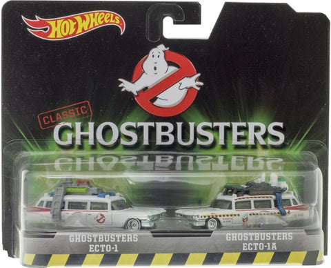New 2016 Hot Wheels Ghostbusters 2 Pack Ecto-1 and Ecto-1a Vehicle 2-Pack