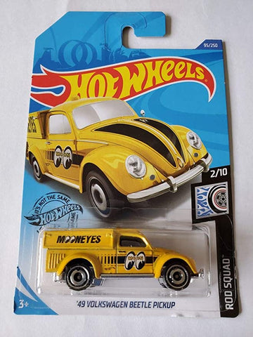 New 2020 Hot Wheels '49 Volkswagen Beetle Pickup Mooneyes Rod Squad