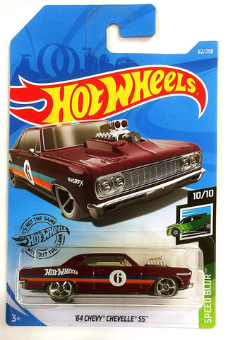 New 2020 Hot Wheels '64 Chevy Chevelle SS Speed Blur