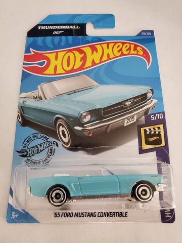New 2020 Hot Wheels '65 Ford Mustang Convertible HW Screen Time Thunderball 007