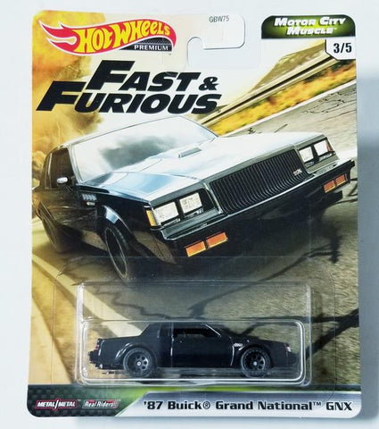 New 2020 Hot Wheels '87 Buick Grand National GNX The Fast And The Furious