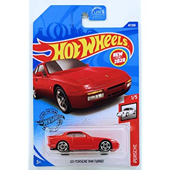 New 2020 Hot Wheels '89 Porsche 944 Turbo Red