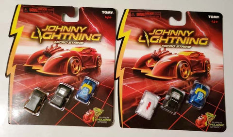 New 2020 Johnny Lightning Micro Strike Chase And Mainline Set
