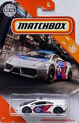 New 2020 Matchbox Lamborghini Gallardo Police Car