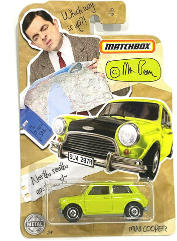 New 2020 Matchbox Mr. Bean Mini Cooper Car